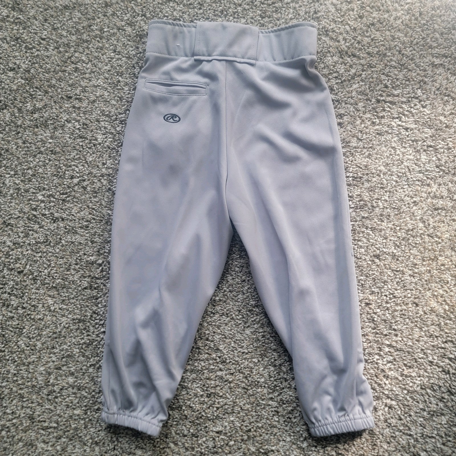 Youth Baseball Pants Lot of 3, Adidas Black, Rawlings Grey Sz S thumbnail 11