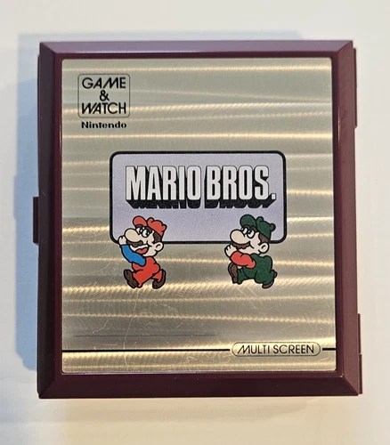Nintendo Game and Watch Mario Bros Handheld Vintage Retro Game Rare Excellent
