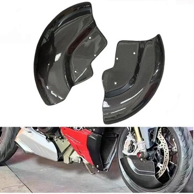 100% Carbon For  2018+ Ducati Panigale V2 V4 Brake Disc Cover Radiator Fairing