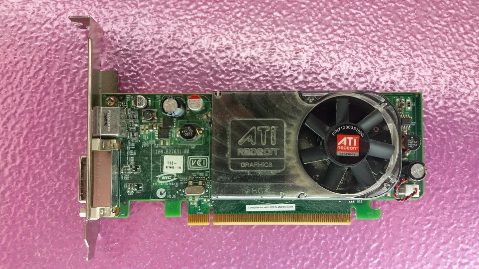 ATI Technologies 109-b27631-00 Radeon X2400 Video Card w/ Dual DVI & S-Video - Image 2 of 4