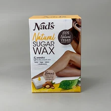 NADS Natural Sugar Wax With Bonus Pre-Wax Cleansing Soap 5269EN03