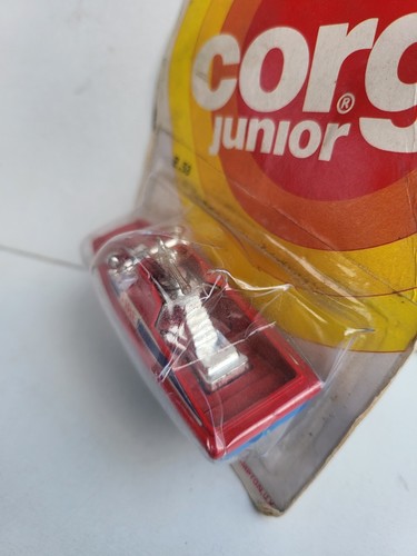 die cast 1 72 1970's Corgi Juniors FIRE CHIEF SPEEDBOAT mint in good or. package - Foto 3 di 4