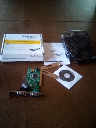 StarTech.com 2 Port PCI RS232 Serial Adapter Card With 16550 UART - Picture 2 of 4