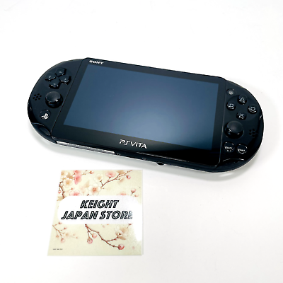 PS Vita Black PCH 2000 ZA11 Console Only PSV Slim Tested PS Vita Black PCH 2000 ZA11 Console Only PSV Slim Tested