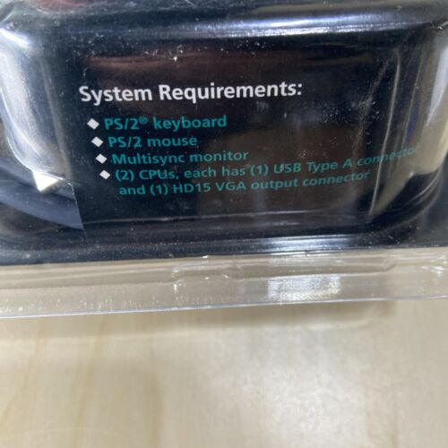 Black Box part # KV402A SERVSWITCH Micro KVM PS/2 for USB Computer Brand New - Picture 3 of 4