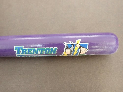 VINTAGE 2002 TRENTON THUNDER MINI SOUVENIR WOODEN BASEBALL BAT 18" - Picture 12 of 23