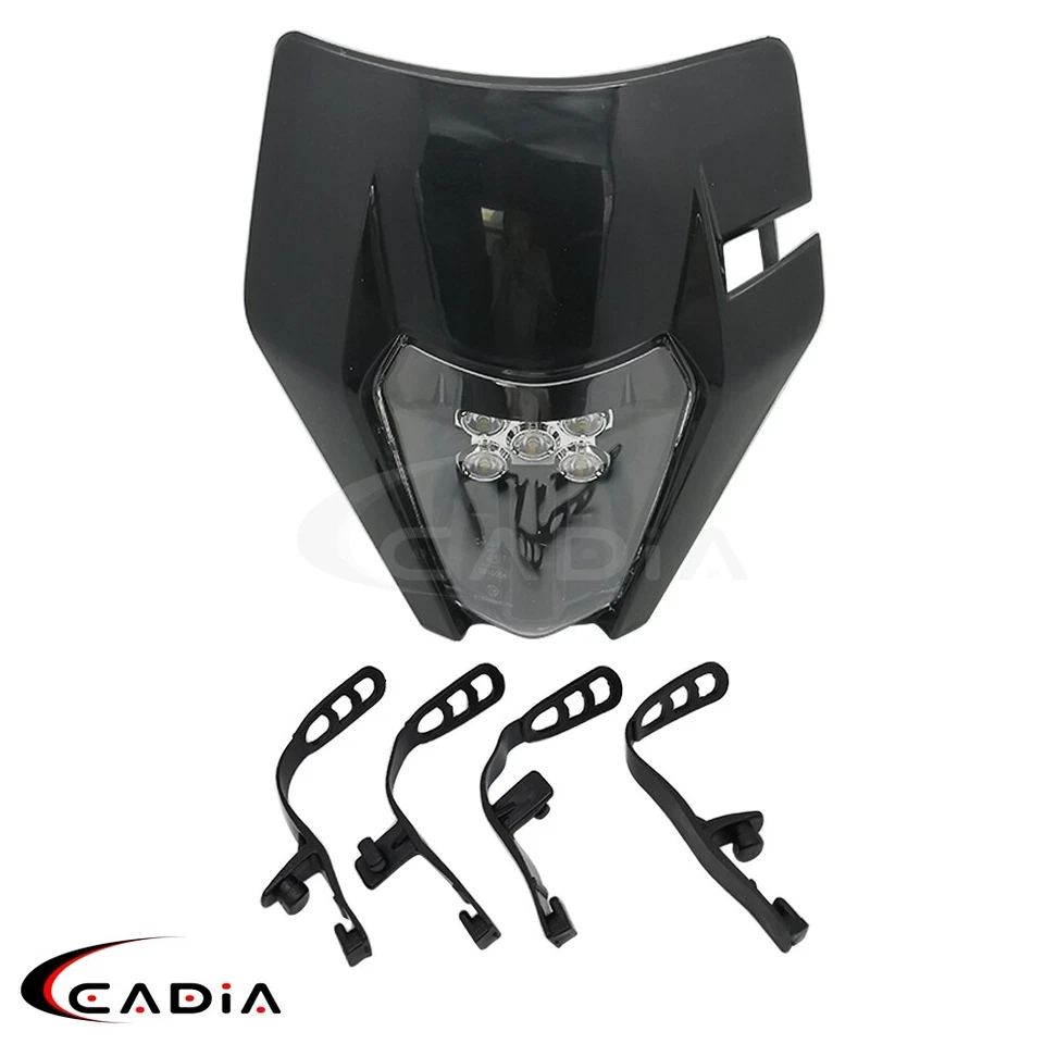 Conjunto de faros LED para Husqvarna FE FC TE TC FX Yamaha WR450 WR426F WR250F Foto 2 de 4