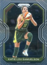2021 Panini Prizm WNBA KATIE LOU SAMUELSON #67 BASE CARD STORM