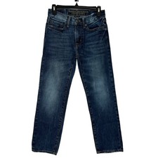 AMERICAN EAGLE OUTFITTERS Men s Blue Jeans W26/L28 Actual Ins 27 Slim Straight