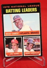 Rico Carty Batting Leaders 1971 Baseball Card TOPPS #62 EX-MT