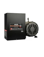 American Rotary Phase Converter AUL20 20HP Digital Smart Series Extreme Duty
