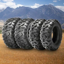 Full Set 4 25x8-12 25x10-12 ATV Tires 6PR UTV Tires 25x8x12 25x10x12 All Terrain