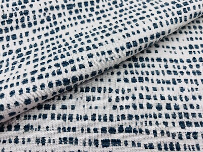 Groundworks All Over Dots OUTDOOR Fabric- Constellate / Lake 1 yd GWF-3740.15