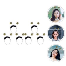 6 Pcs Party Bopper Antenna Headband Honey Bee Sequin Unique Lightweight