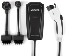 New Ampure Go Dual Voltage (120/240) Portable EV Charger - Level 1 & 2