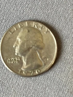 🇺🇸 1/4 dollar 1970 D Washington quarter USA Umlaufmünze sehr schön bis vzgl - Bild 1 von 2