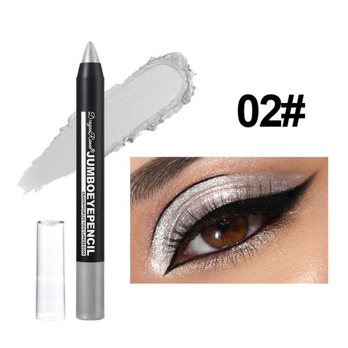 12 Colours Glitter Eyeshadow Stick Eye Shadow Pen Shimmer Pearlescent Beauty - Picture 12 of 22