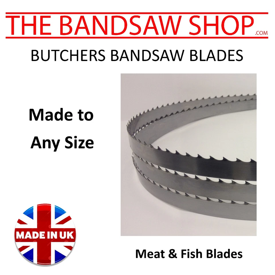 Butchers Bandsaw Blades Pack of 5 Blades (FREE 1st CLASS POSTAGE)