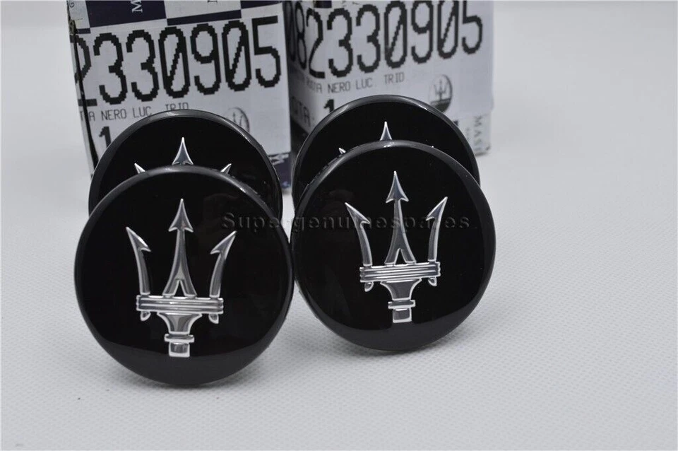 Maserati Quattroporte 4.2/4.7 GranTurismo GranCabrio Wheel Center Cap Kit - Изображение 2 из 4
