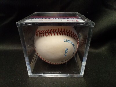 Ken Griffey Jr Sr Dual Signed Baseball JSA Certified Ken Griffey Jr Sr Dual Signed Baseball JSA Certified