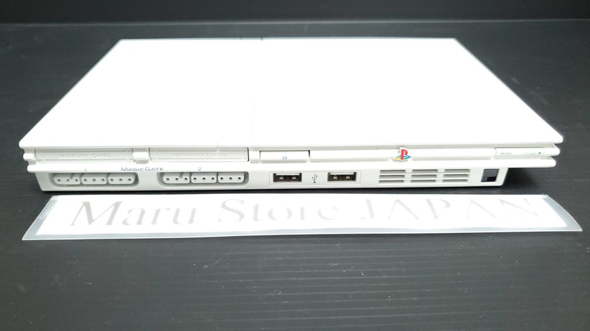 SONY Playstation 2 PS2 Slim Console SCPH-70000 Ceramic White