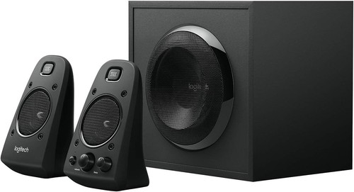 Logitech Z623 400 Watt Home Speaker System, 2.1 Speaker System - Black