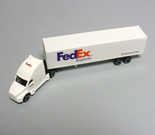 CAMION KENWORTH TRASPORTO FEDEX EXPRESS / SCALA 1:87 MONDO MOTORS - Immagine 2 di 4