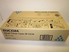 100 Original 406118 Genuine New Ricoh Cyan Toner SP C210