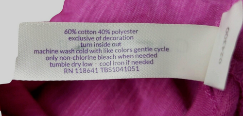 CACIQUE Women's 18/20 Dark Pink Poncho Short Sleeve Blouse Top-READ - Picture 4 of 6