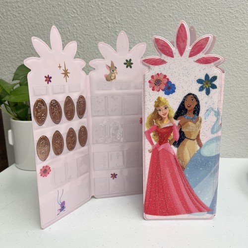 Disneyland Princess Pressed Penny Coin Book With 8 Coins - Picture 2 of 8