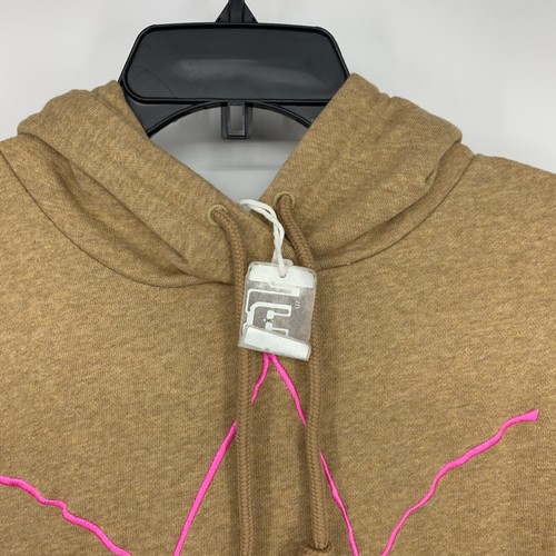 Adidas Originals Hoodie Womens Size XS Tan RYV Sleeveless Sweatshirt Graphic - Picture 6 of 14