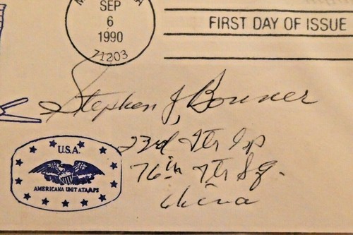 War Hero Stephan Bonner PSA/DNA Slabbed Autograph - Picture 2 of 4