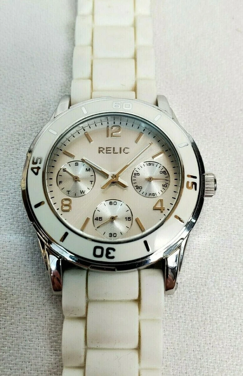 White clearance relic watch