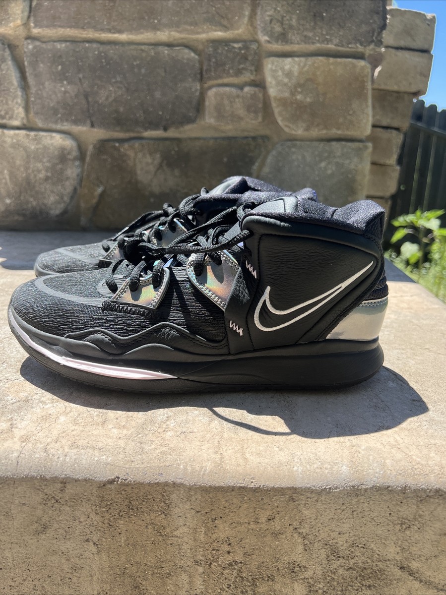 Size 8.5 - Nike Kyrie Infinity 8 Black Metallic Silver | eBay