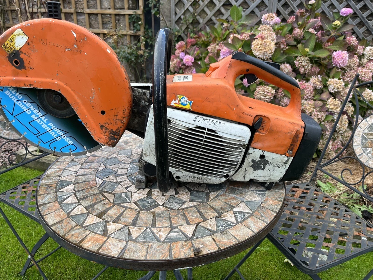 Rebuilt Stihl TS400 Concrete Metal Saw Refurbished Rebuilt