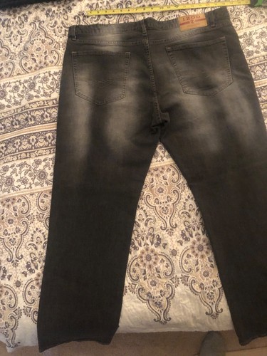 IZOD Jeans Men 40x30 Charcoal (Pre-owned) - Picture 2 of 4