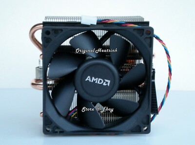 AMD Black Edition Cooler Fan for Phenom & FX Heatsink CPU Socket 940 AM2 AM3 new