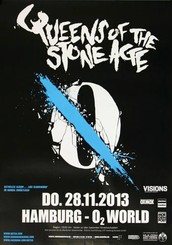Queens of the Stone Age コンサートポスター Queens of The Stone Age in Poster für Musikfans online kaufen