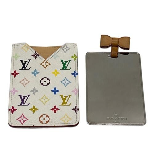 Louis Vuitton モノグラム マルチカラー ホワイト ミラー Louis Vuitton モノグラム マルチカラー ホワイト ミラー