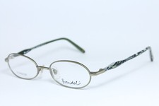 BRENDEL 8665 C23 Vintage Eyeglasses Frame TITANIUM Lightweight Oval Green-Tiger