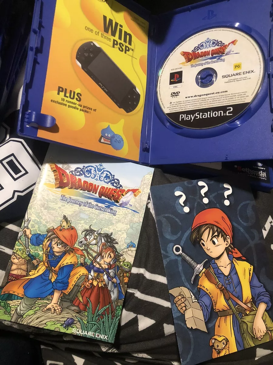 Dragon Quest VIII 8 Journey of the Cursed King (PS2) CIB PAL