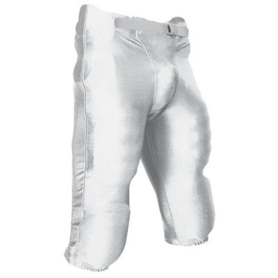 Champro FPYU9 White Terminator Integrated Football Pants Youth