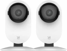 YI 2pc Home Camera, 1080p Wireless IP Security Surveillance System, Night Vision