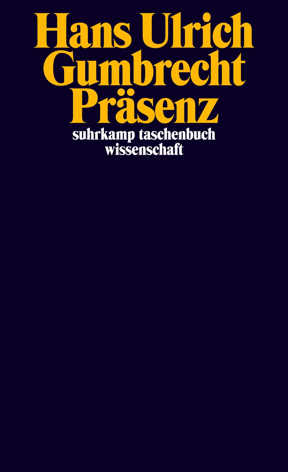 Thumbnail - Präsenz Hans Ulrich Gumbrecht Taschenbuch Suhrkamp Taschenbücher