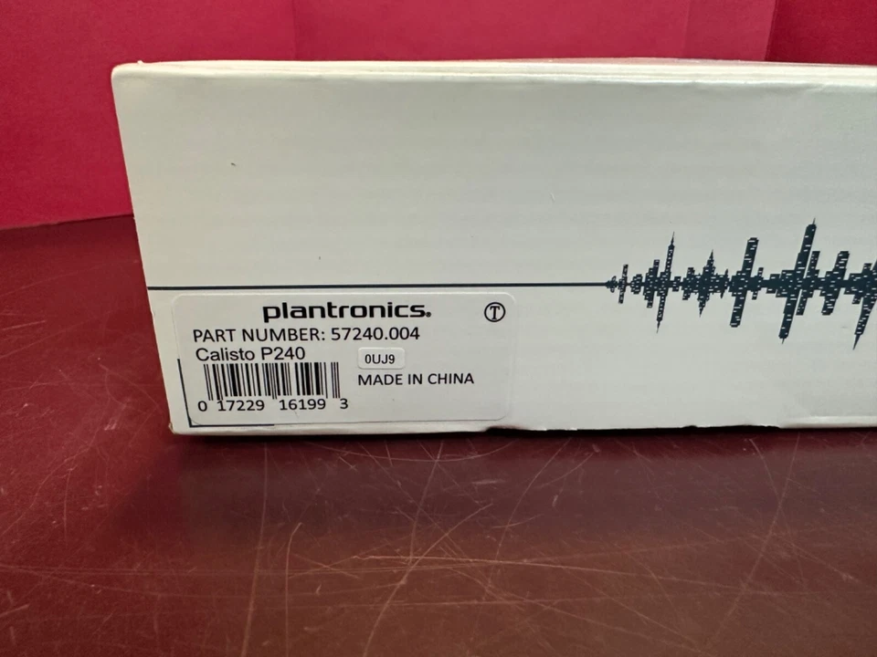NEW Plantronics Calisto P240 USB Unified Communications Handset 57240.004 - Image 2 of 4