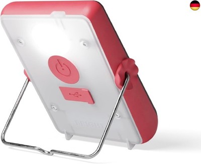BRIGHT Start+ Taschenlampe Solar - Kompakte, Multifunktionale Solarlampe für 