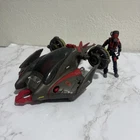 2004 GI Joe:  The Rise of Cobra: Mantis Attack Craft with Aqua Viper Figure