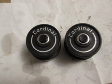 2 bobine di ricambio mulinello da pesca ottime vintage abu sweden cardinal 57 157