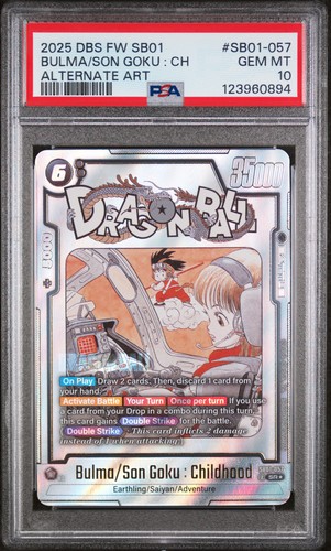 2025 Bulma/Son Goku: Childhood [Alternate Art] #SB01-057