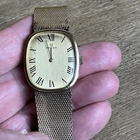 omega manual wind vintage 1970s wrist watch